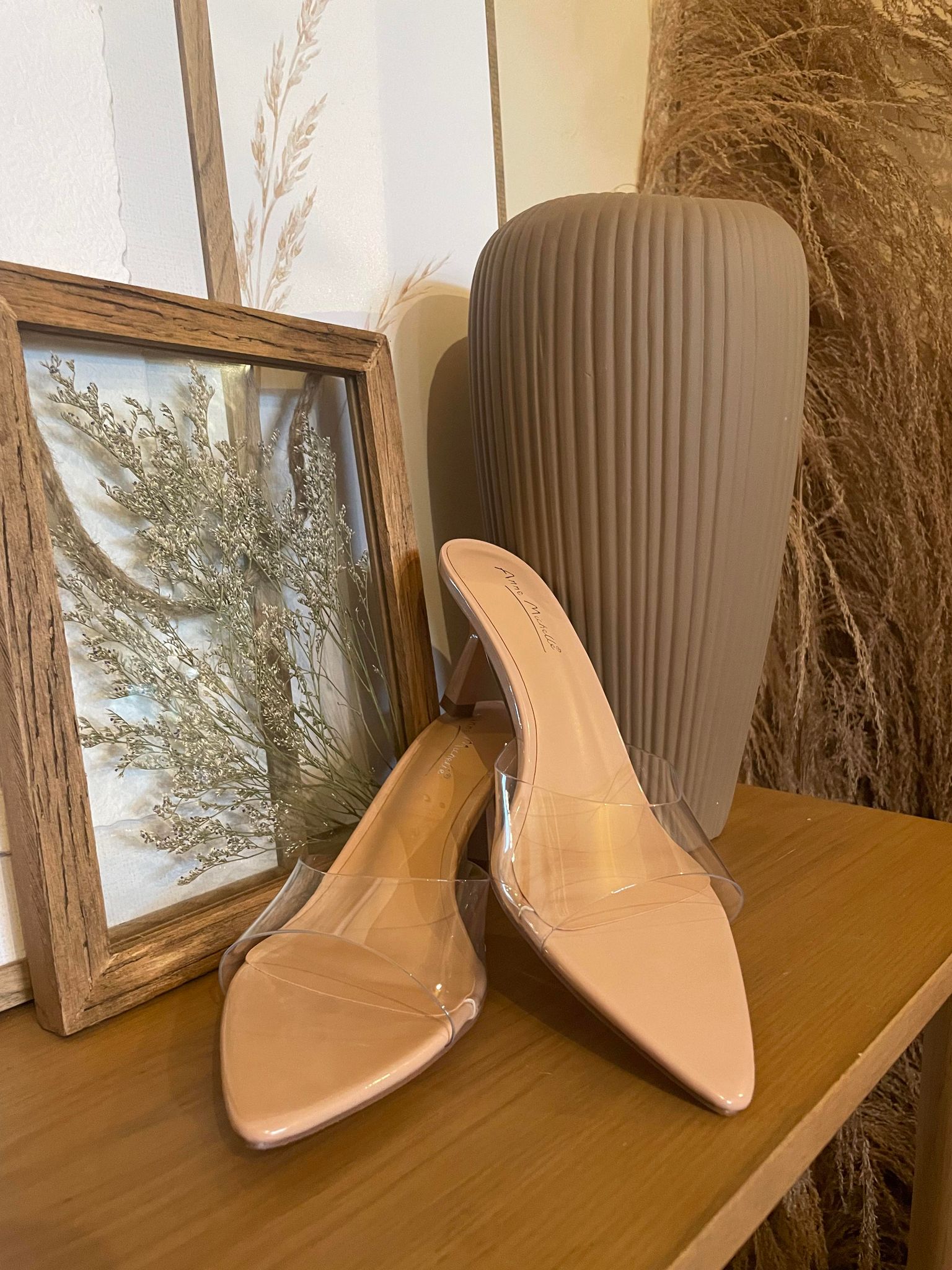 Anne michelle clear shoes clearance